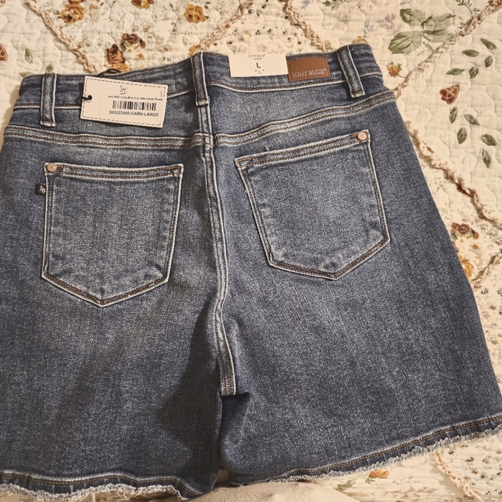 New with tags Judy Blue Denim Highrise Shorts